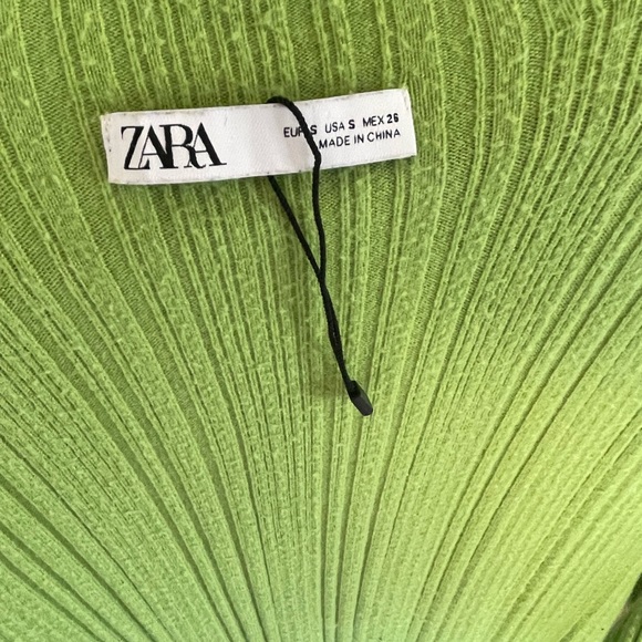 Zara Midi Stand Up Collar Dress - Picture 4 of 6